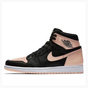 Nike Retro High OG Crimson Tint Koripallokengät Miesten Air Jordan 1 Mustat Pinkki | JD-475NX