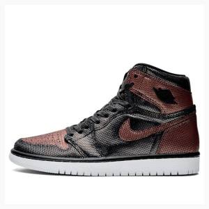 Nike Retro High OG Fearless Koripallokengät Naisten Air Jordan 1 Mustat Punainen | JD-357SW