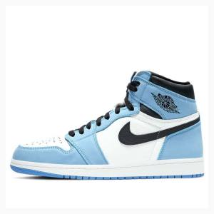 Nike Retro High OG Koripallokengät Miesten Air Jordan 1 Sininen Mustat | JD-260YD