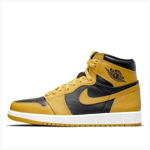 Nike Retro High OG Pollen Koripallokengät Miesten Air Jordan 1 Keltainen | JD-623LF