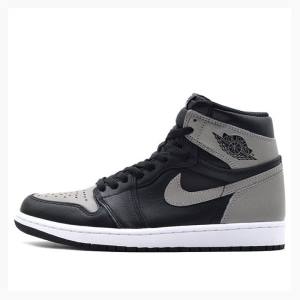 Nike Retro High OG Shadow Koripallokengät Miesten Air Jordan 1 Harmaat Mustat | JD-391ET