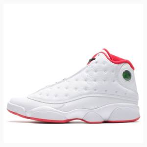 Nike Retro History of Flight Koripallokengät Miesten Air Jordan 13 Valkoinen Punainen | JD-162YG