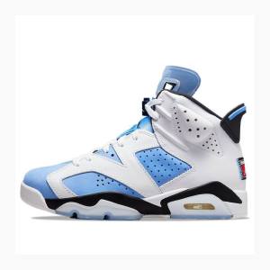 Nike Retro Koripallokengät Miesten Air Jordan 6 Valkoinen Sininen | JD-276SU