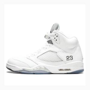 Nike Retro Koripallokengät Miesten Air Jordan 5 Valkoinen | JD-634TK