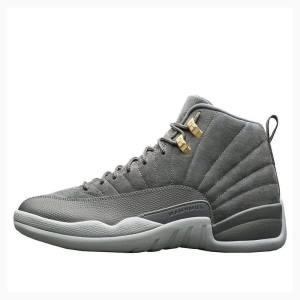 Nike Retro Koripallokengät Miesten Air Jordan 12 Tummanharmaat | JD-843YP