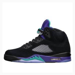 Nike Retro Koripallokengät Miesten Air Jordan 5 Mustat Violetit | JD-902PV