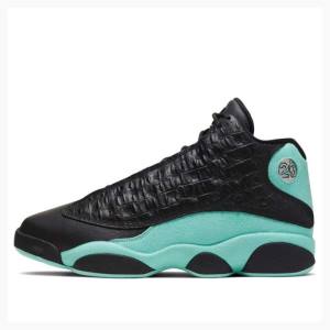 Nike Retro Koripallokengät Miesten Air Jordan 13 Mustat Vihreä | JD-950IV