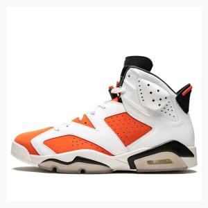 Nike Retro Like Mike - Gatorade Koripallokengät Miesten Air Jordan 6 Valkoinen Oranssi | JD-315MP