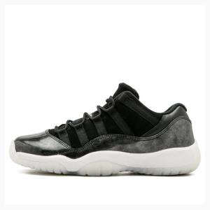 Nike Retro Low Barons Tennarit Miesten Air Jordan 11 Mustat | JD-293QG