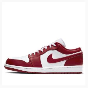Nike Retro Low Gym Tennarit Miesten Air Jordan 1 Punainen | JD-840ZV