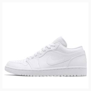 Nike Retro Low Tennarit Miesten Air Jordan 1 Valkoinen | JD-278FI