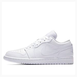 Nike Retro Low Tennarit Miesten Air Jordan 1 Valkoinen | JD-457GP