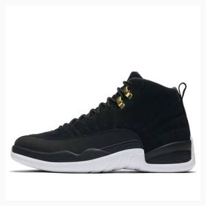 Nike Retro Reverse Taxi Koripallokengät Miesten Air Jordan 12 Mustat Valkoinen | JD-981EK