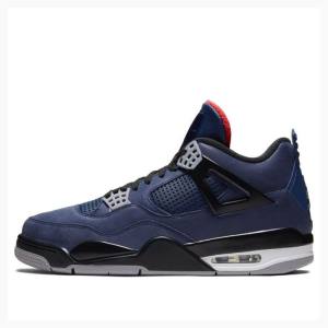 Nike Retro Talvi Loyal Koripallokengät Miesten Air Jordan 4 Sininen | JD-140TE