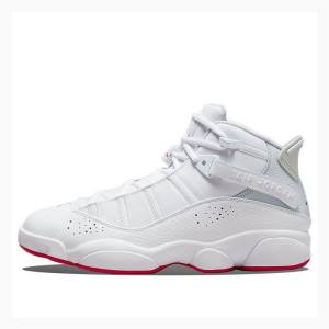 Nike Rings Koripallokengät Miesten Air Jordan 6 Valkoinen | JD-960BD