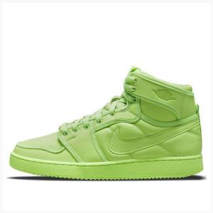 Nike SP AJKO Billie Eilish Koripallokengät Naisten Air Jordan 1 Vihreä | JD-103TE
