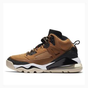 Nike Spizike 270 Boot Wheat Koripallokengät Miesten Air Jordan Mustat Ruskea | JD-623AC