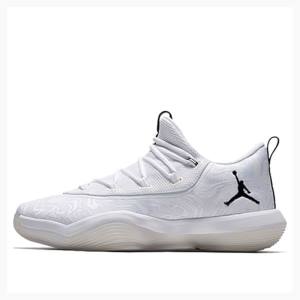 Nike SuperFly 2017 Low Tennarit Naisten Air Jordan Valkoinen Mustat | JD-746MW