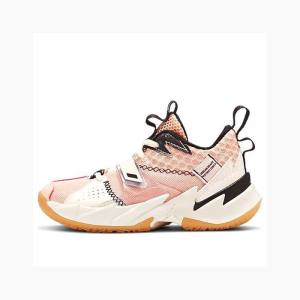 Nike Why Not Zer03 Washed Coral 3 BP Koripallokengät Naisten Air Jordan Pinkki | JD-528NZ