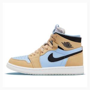 Nike Zoom Air CMFT 'Sesame' Koripallokengät Naisten Air Jordan 1 Sininen Beige | JD-172HV