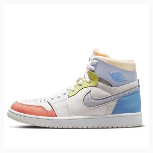 Nike Zoom Air CMFT To My First Coach Koripallokengät Miesten Air Jordan 1 Valkoinen Sininen Punainen | JD-594MH