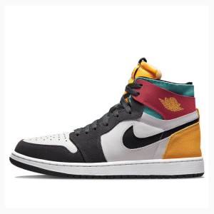 Nike Zoom CMFT Red Aqua Gold Koripallokengät Miesten Air Jordan 1 Monivärinen | JD-301FC