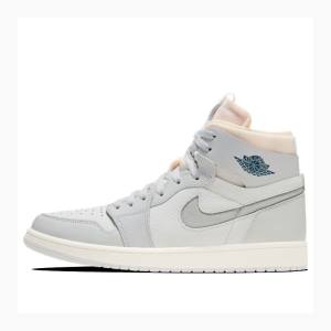 Nike Zoom Mukavuus London Koripallokengät Miesten Air Jordan 1 Harmaat | JD-394IY