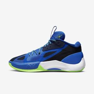 Nike Zoom Separate Miesten Air Jordan Laivastonsininen Sininen Valkoinen Vihreä | NK875ZXB