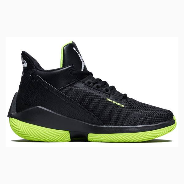 Nike 2x3 PF Koripallokengät Miesten Air Jordan Mustat Vihreä | JD-437KF