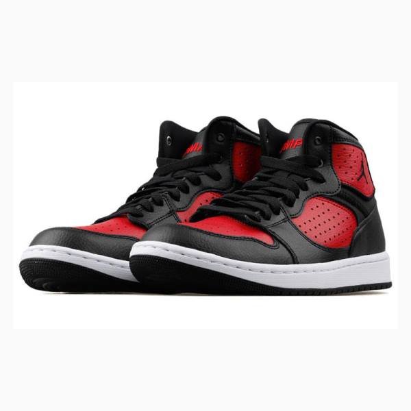 Nike Access Koripallokengät Miesten Air Jordan Mustat Punainen | JD-542AZ
