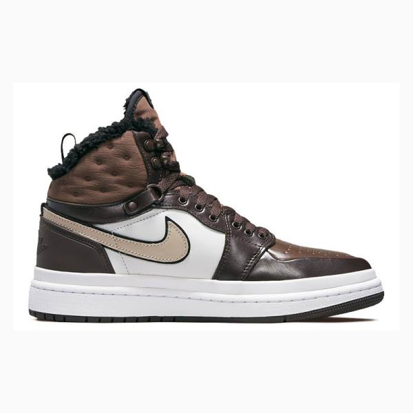 Nike Acclimate Koripallokengät Naisten Air Jordan 1 Ruskea Valkoinen | JD-189GZ