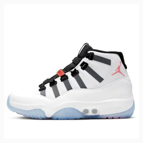 Nike Adapt China Charger Koripallokengät Miesten Air Jordan 11 Valkoinen Mustat Punainen | JD-297NV