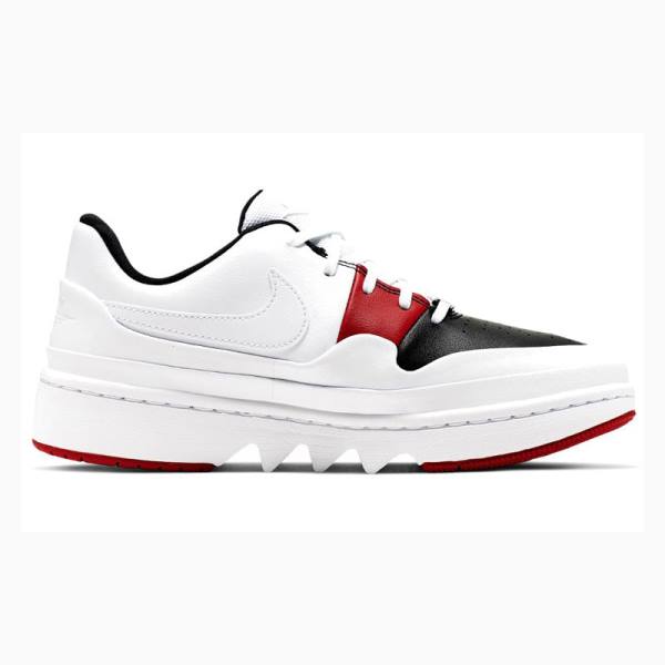 Nike Air jordan 1 Jester XX Low Laced Tennarit Naisten Air Jordan 1 Valkoinen Punainen Mustat | JD-816AW
