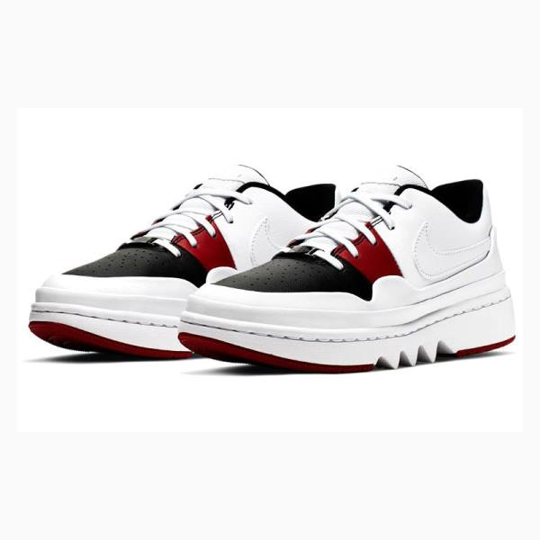 Nike Air jordan 1 Jester XX Low Laced Tennarit Naisten Air Jordan 1 Valkoinen Punainen Mustat | JD-816AW