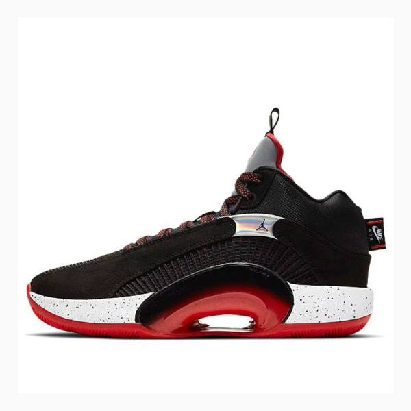 Nike Bred Koripallokengät Miesten Air Jordan 35 Mustat Punainen Valkoinen | JD-453LK