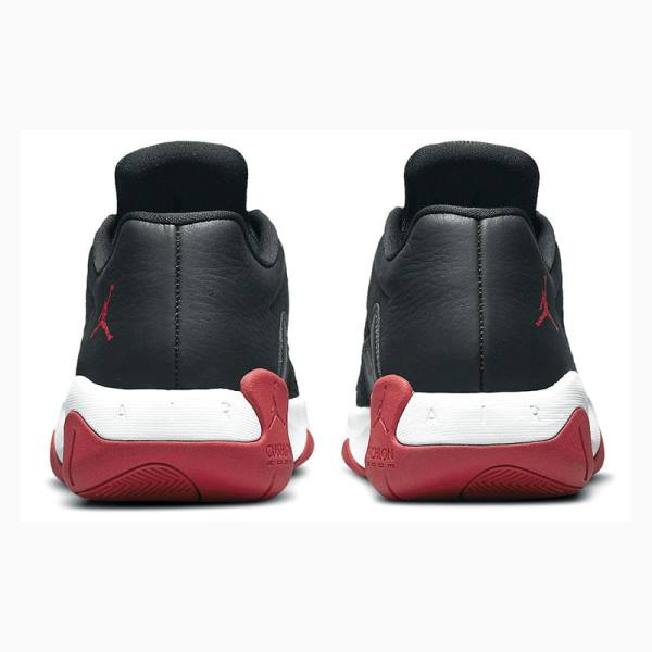 Nike CMFT Low 'Bred' Gym Tennarit Miesten Air Jordan 11 Mustat Valkoinen Punainen | JD-284WI