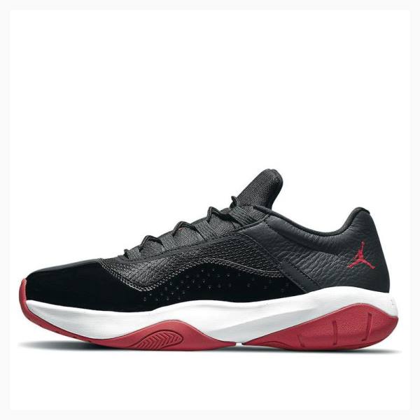 Nike CMFT Low \'Bred\' Gym Tennarit Miesten Air Jordan 11 Mustat Valkoinen Punainen | JD-284WI