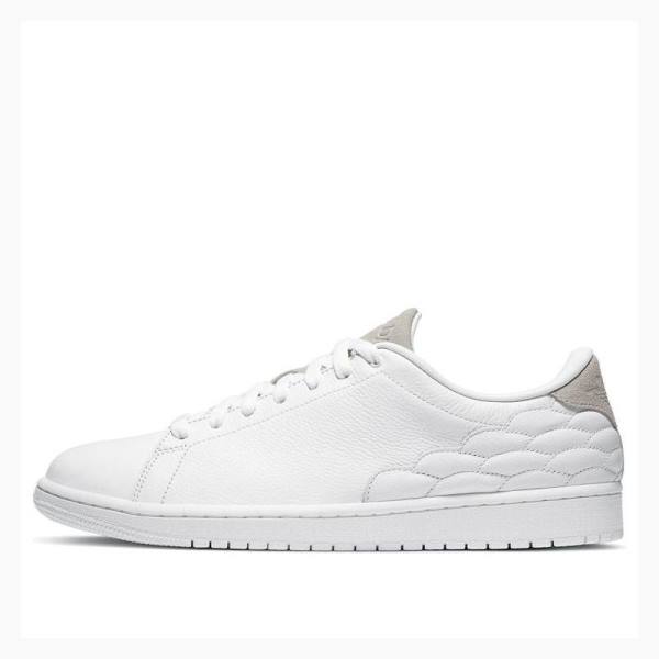Nike Center Court Koripallokengät Miesten Air Jordan 1 Valkoinen | JD-813AZ