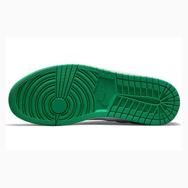 Nike Centre Court Koripallokengät Miesten Air Jordan 1 Valkoinen Vihreä | JD-387BT