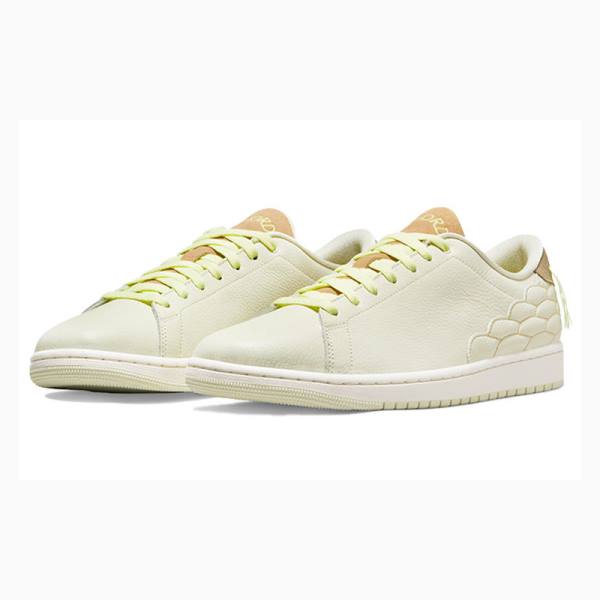 Nike Centre Court Koripallokengät Miesten Air Jordan 1 Vihreä | JD-953ZC