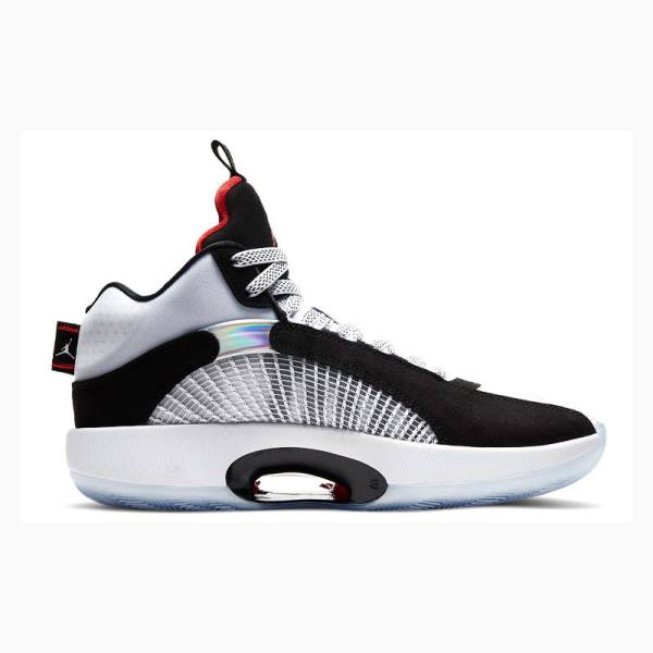 Nike DNA' Koripallokengät Miesten Air Jordan 35 Valkoinen Mustat | JD-149VU