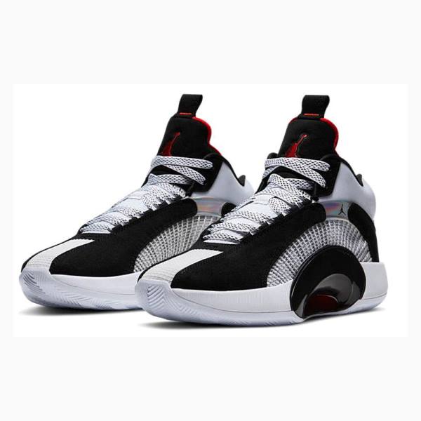 Nike DNA PF DNA Koripallokengät Miesten Air Jordan 35 Mustat Valkoinen Punainen | JD-802BY