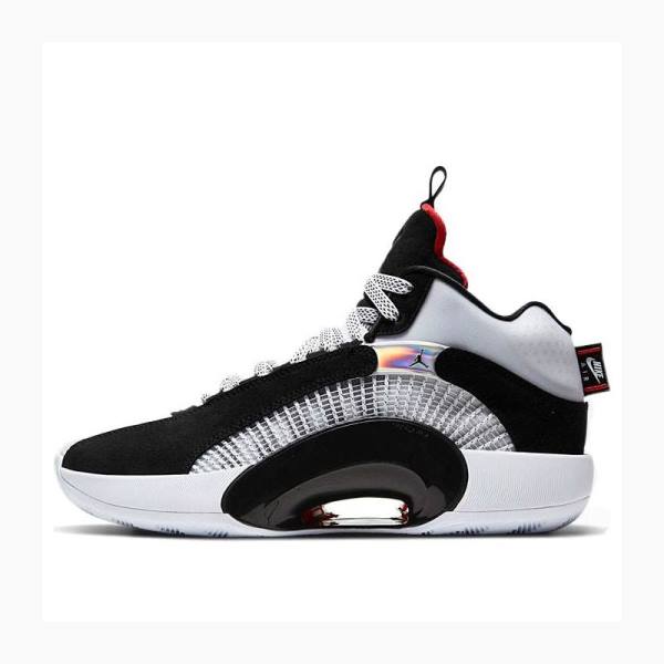 Nike DNA PF DNA Koripallokengät Miesten Air Jordan 35 Mustat Valkoinen Punainen | JD-802BY