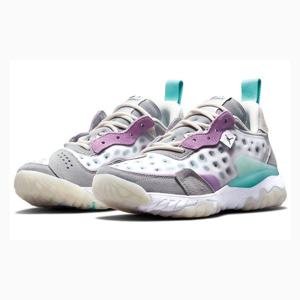 Nike Delta 2 Juoksukengät Miesten Air Jordan Harmaat Violetit | JD-836MG