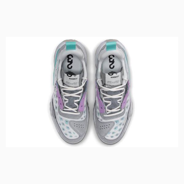 Nike Delta 2 Juoksukengät Miesten Air Jordan Harmaat Violetit | JD-836MG