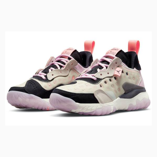 Nike Delta 2 Juoksukengät Naisten Air Jordan Khaki Mustat Violetit | JD-798ZR
