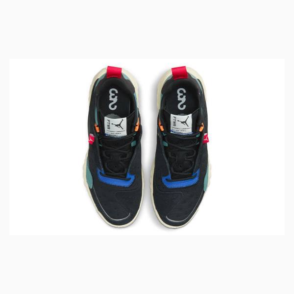 Nike Delta 2 Tennarit Miesten Air Jordan Mustat Vihreä | JD-495QI