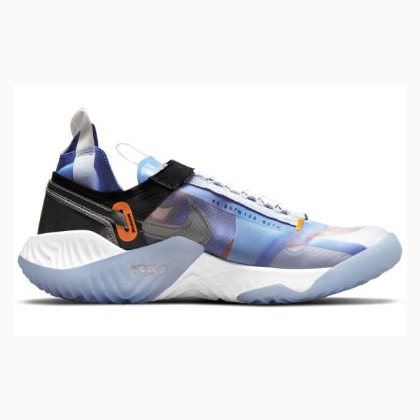 Nike Delta Breathe White Metallic Silver Juoksukengät Miesten Air Jordan Monivärinen | JD-085ZM