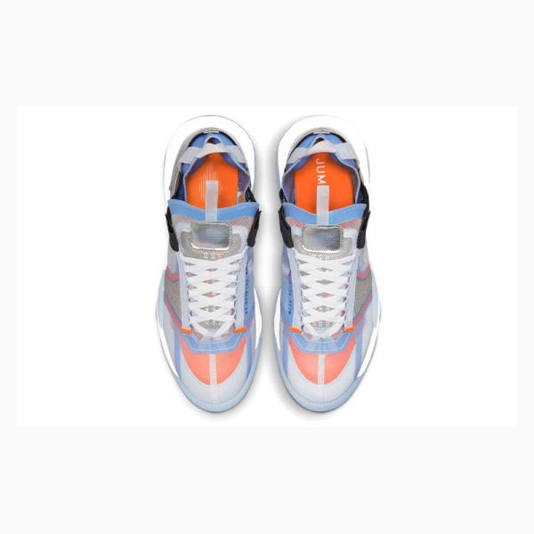 Nike Delta Breathe White Metallic Silver Juoksukengät Miesten Air Jordan Monivärinen | JD-085ZM