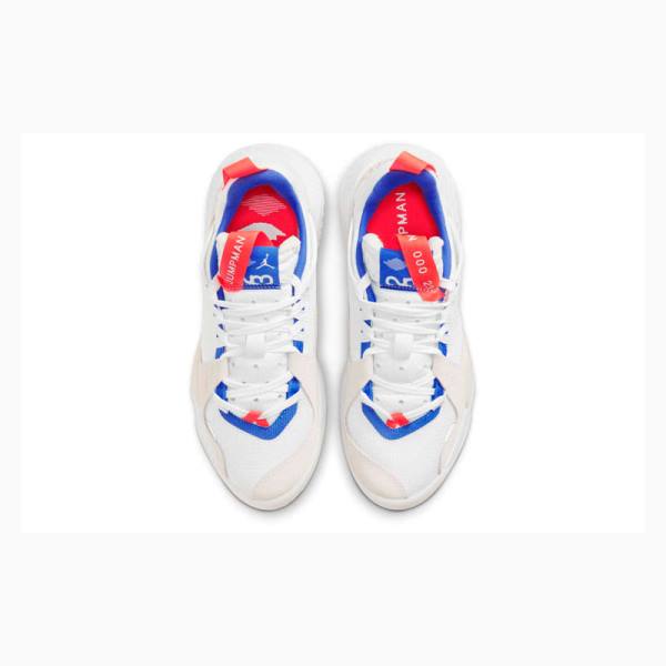 Nike Delta Juoksukengät Naisten Air Jordan Valkoinen Sininen Punainen | JD-519GF